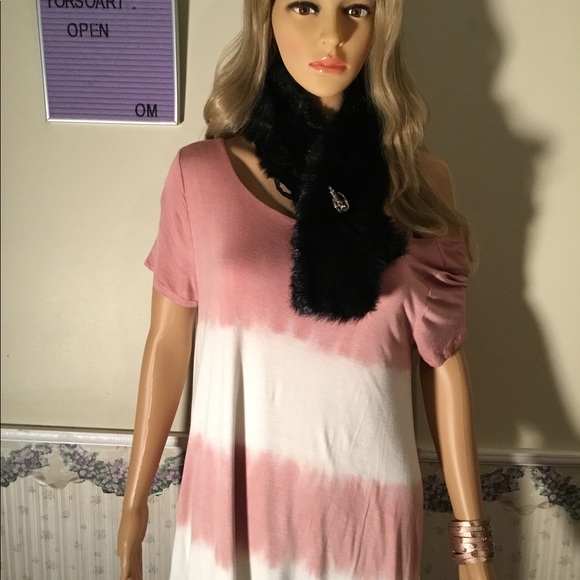 Vintage Faux fur black fur scarf retro work collar - Picture 2 of 5